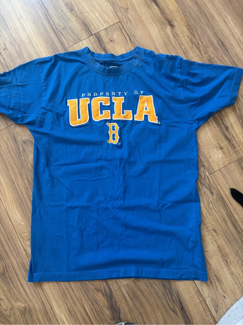 Pro Edge Blue T-Shirt with Gold UCLA Logo